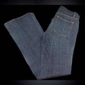 J. Crew | Bootcut Dark Blue Wash Stretch Jeans 28x32 Tall Women